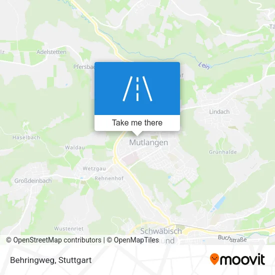 Карта Behringweg