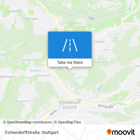 Карта Eichendorffstraße