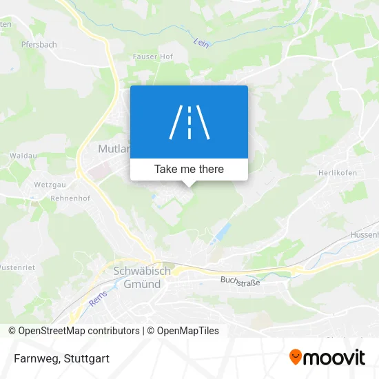 Карта Farnweg