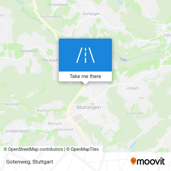 Карта Gotenweg