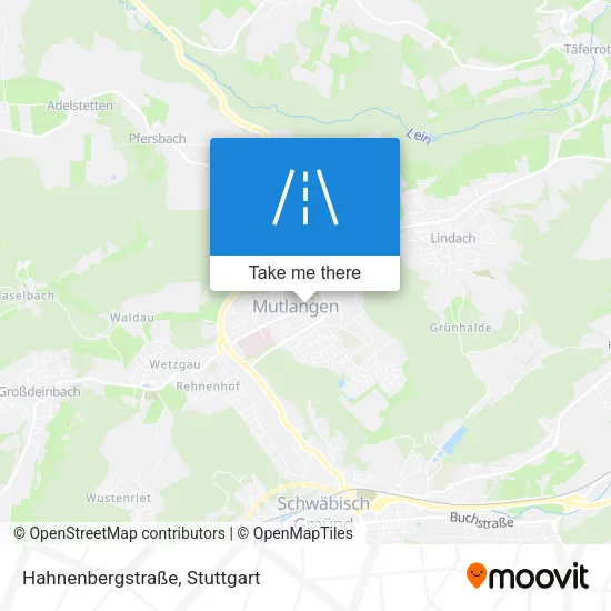 Карта Hahnenbergstraße