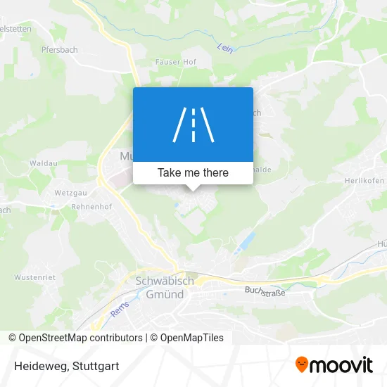 Карта Heideweg