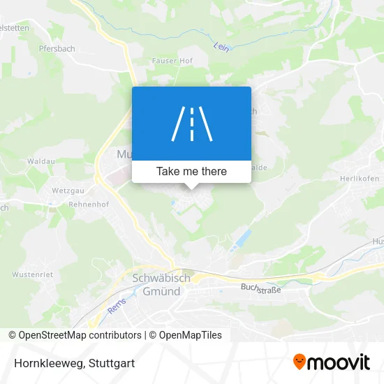 Карта Hornkleeweg