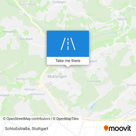 Schloßstraße map