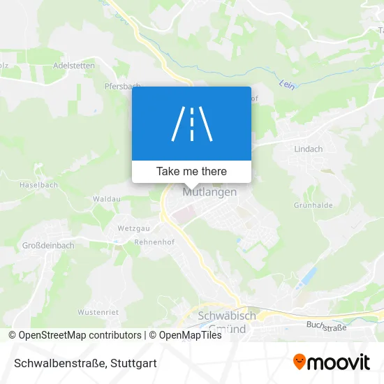 Карта Schwalbenstraße