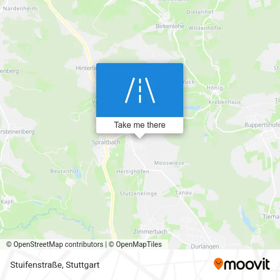 Карта Stuifenstraße