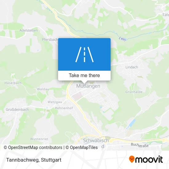 Карта Tannbachweg