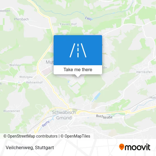 Карта Veilchenweg