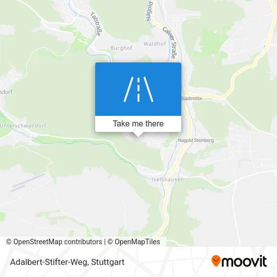 Карта Adalbert-Stifter-Weg