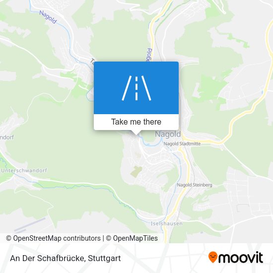 An Der Schafbrücke map