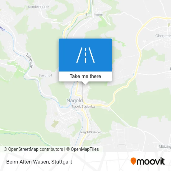 Карта Beim Alten Wasen