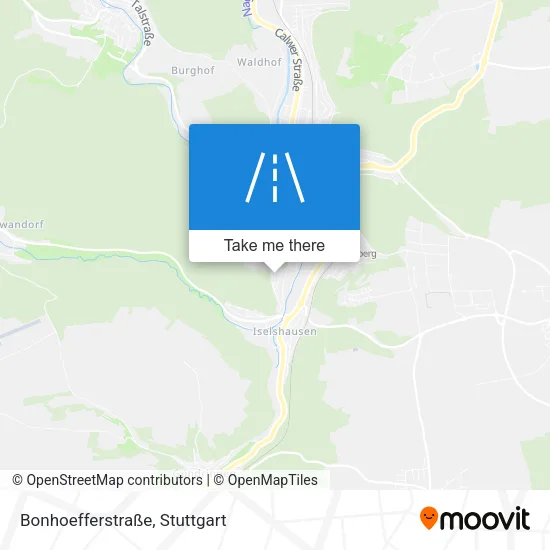Карта Bonhoefferstraße