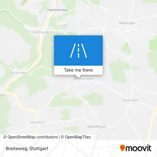 Карта Breiteweg