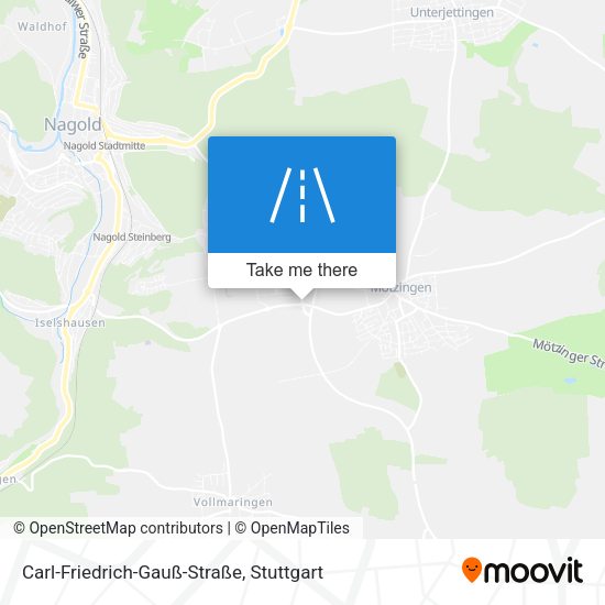 Carl-Friedrich-Gauß-Straße map