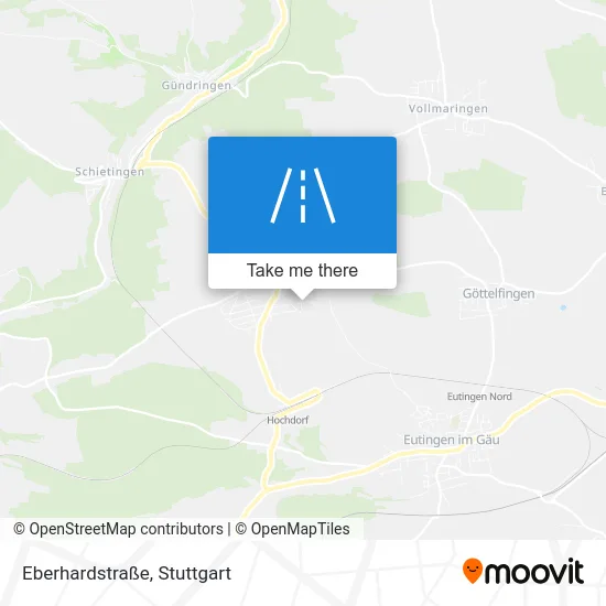 Карта Eberhardstraße