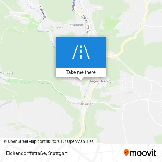 Карта Eichendorffstraße