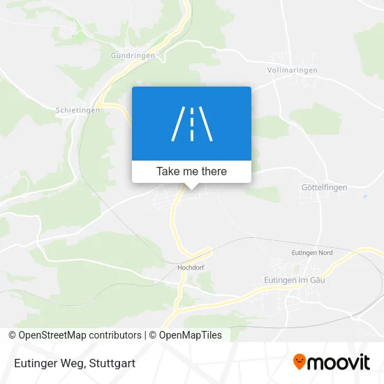 Карта Eutinger Weg