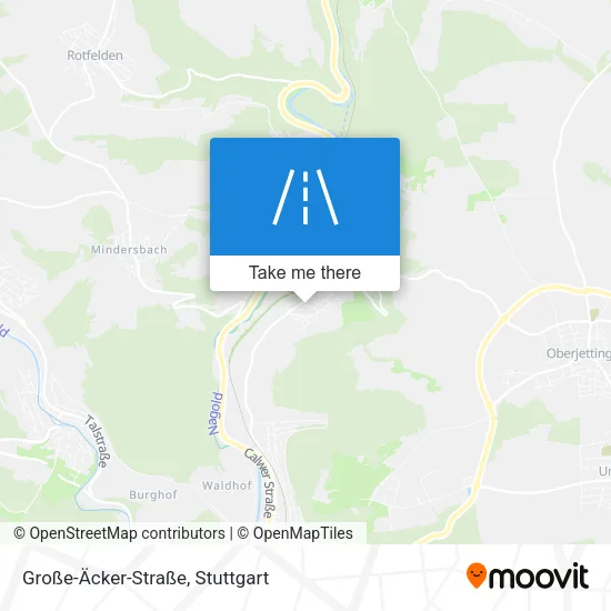 Große-Äcker-Straße map