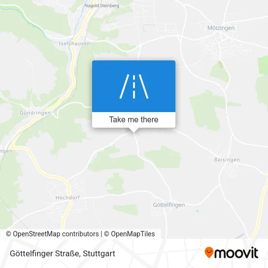 Göttelfinger Straße map