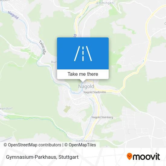 Gymnasium-Parkhaus map
