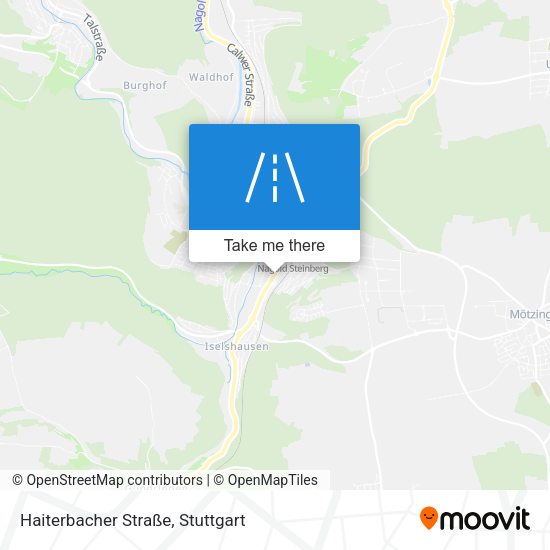 Haiterbacher Straße map