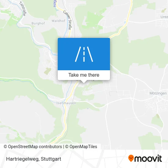 Карта Hartriegelweg