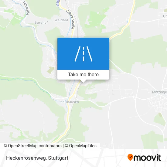 Карта Heckenrosenweg