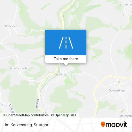 Карта Im Katzensteig