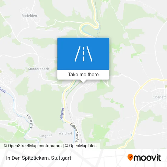 Карта In Den Spitzäckern