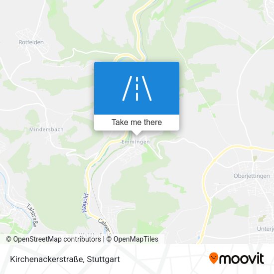 Карта Kirchenackerstraße