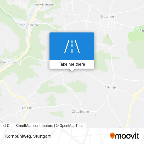 Карта Kornbühlweg