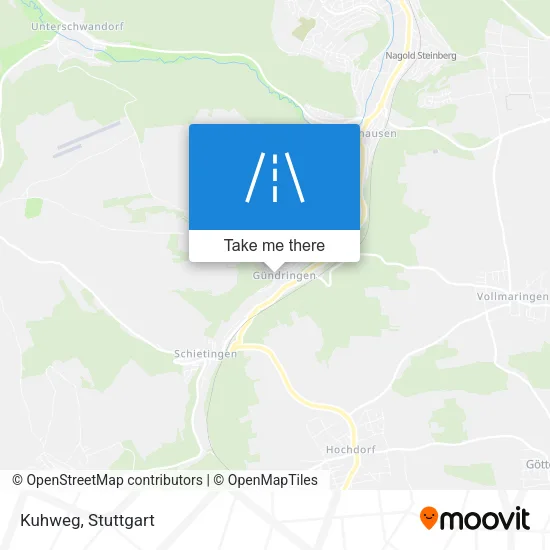 Карта Kuhweg