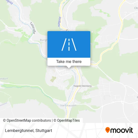 Карта Lembergtunnel