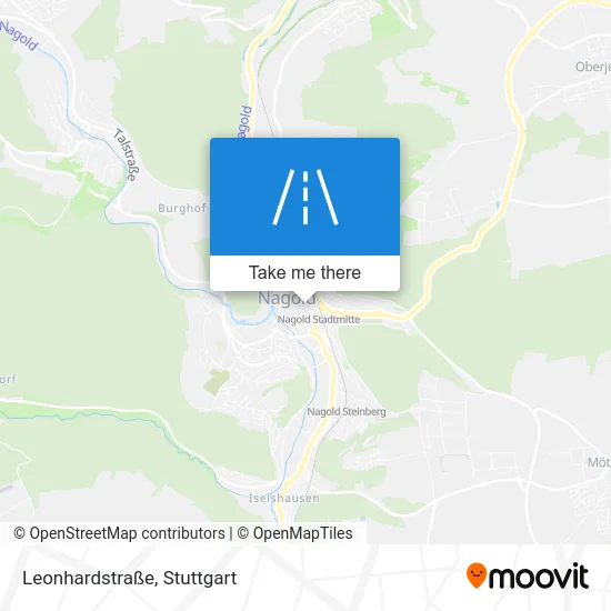 Карта Leonhardstraße