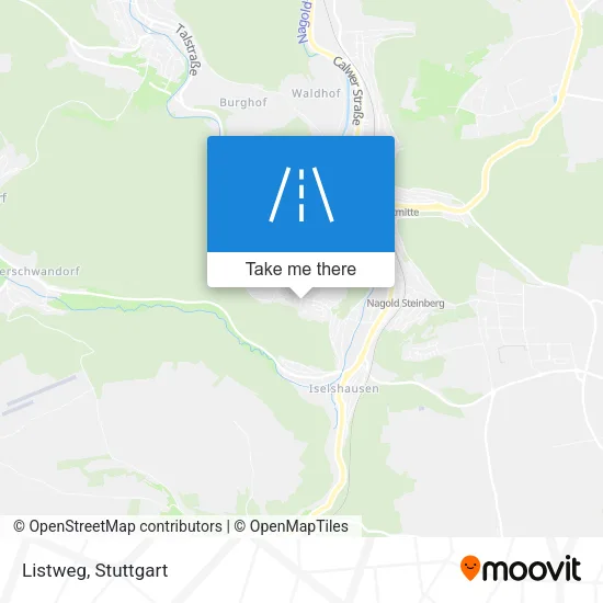 Карта Listweg