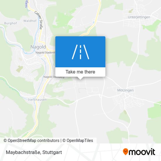 Карта Maybachstraße