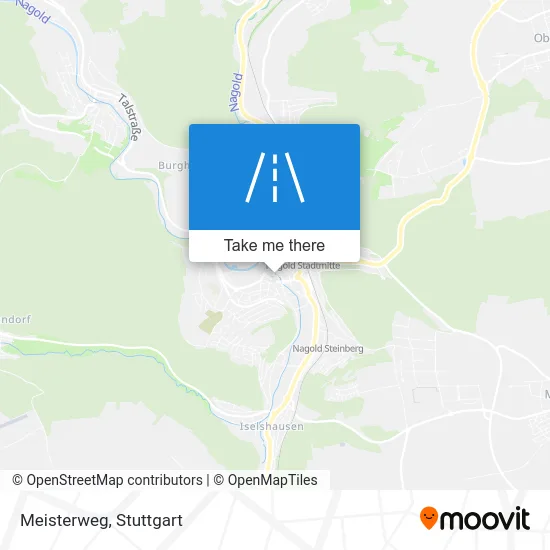 Карта Meisterweg