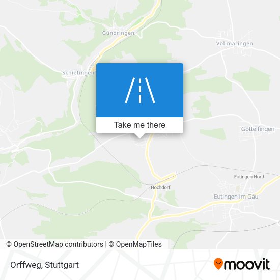 Карта Orffweg