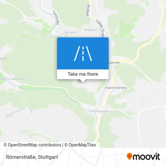 Карта Römerstraße