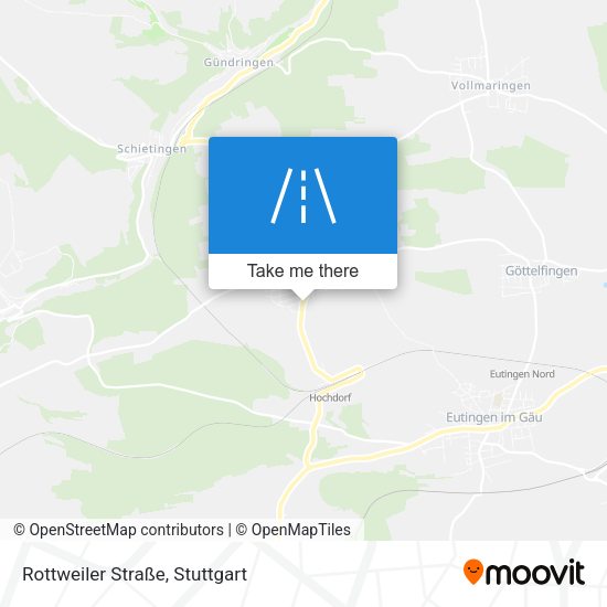 Rottweiler Straße map