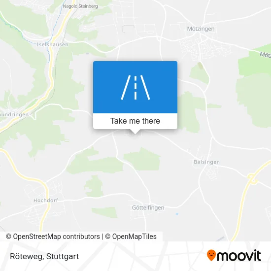 Карта Röteweg