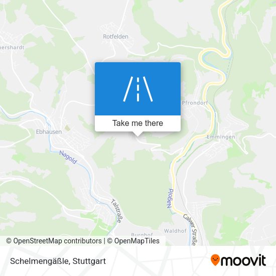 Карта Schelmengäßle