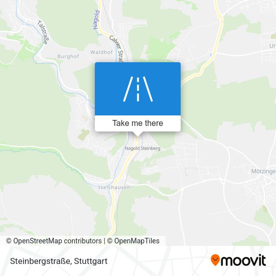 Steinbergstraße map