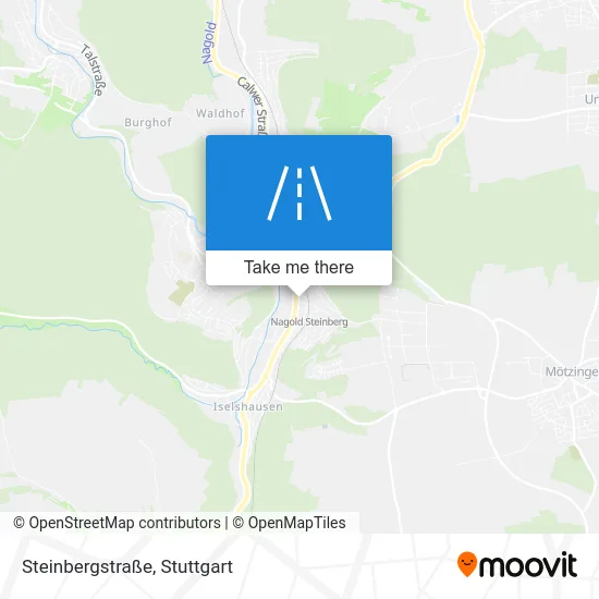 Карта Steinbergstraße