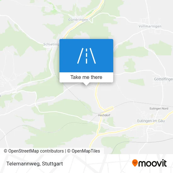 Карта Telemannweg
