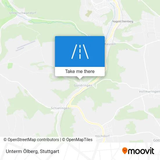 Карта Unterm Ölberg