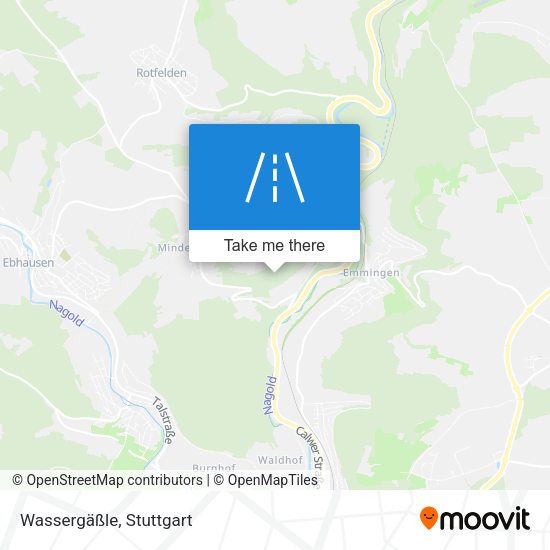 Wassergäßle map