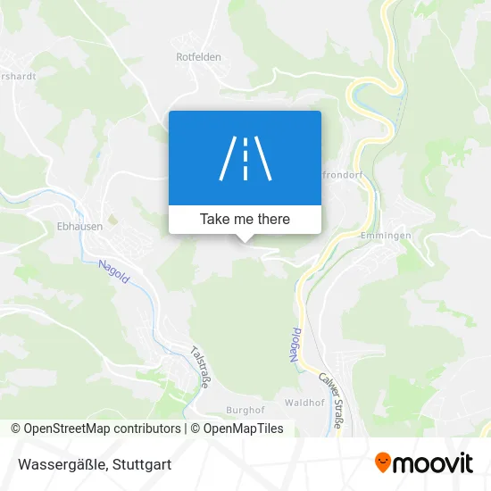 Карта Wassergäßle