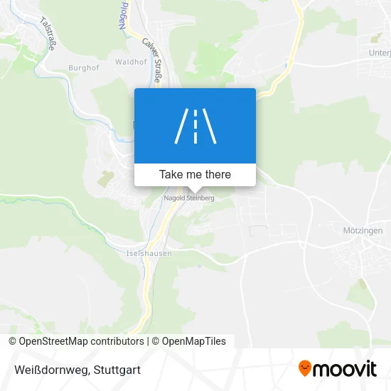 Карта Weißdornweg