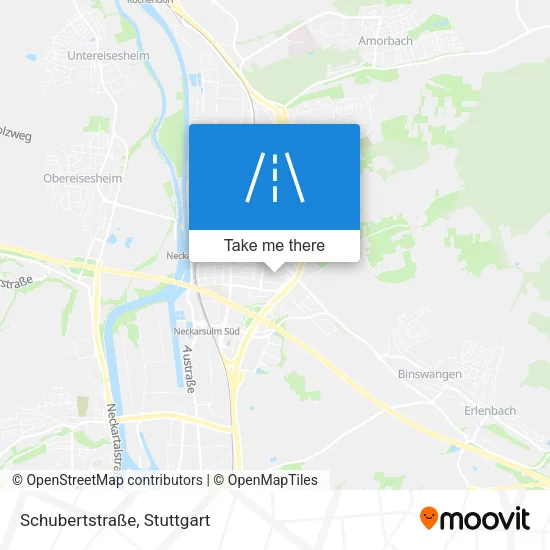 Карта Schubertstraße